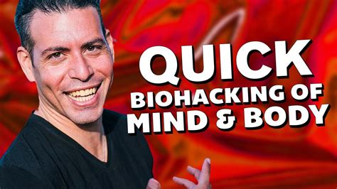 Tips For Biohacking Your Body And Mind Youtube