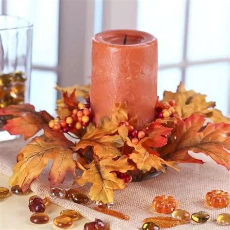 50 Leaf Centerpieces for Thanksgiving Decoration – BESTHOMISH