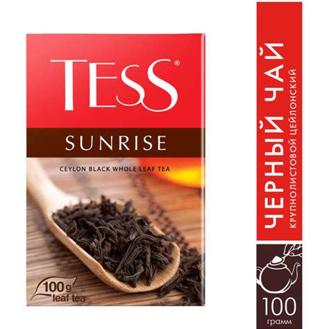 Чай черный «Tess» байховый, 100 г купить в Минске: недорого, в ...