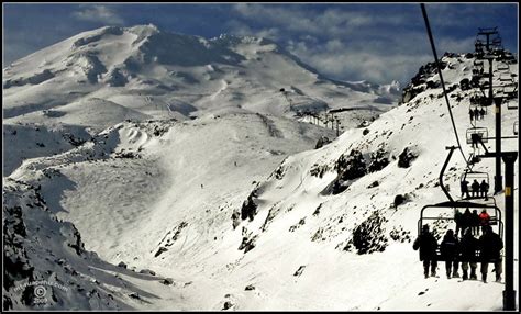 Mount Ruapehu » Chairlift on Mount Ruapehu