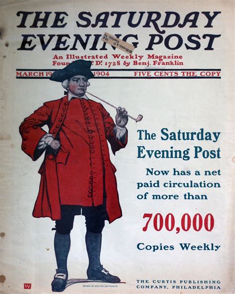 The Saturday Evening Post March 19 1904 At Wolfgangs