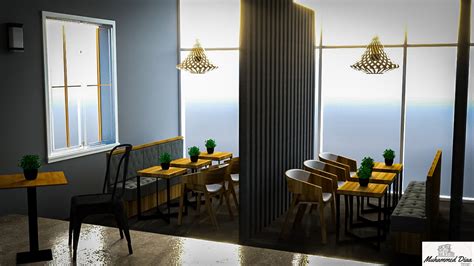 simple small restaurant  behance