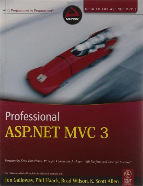 Professional ASP NET MVC 3 Jon Galloway 9788126532766 Amazon Books