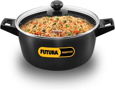 Buy Hawkins Futura 5 Litre Cook N Serve Stewpot Non Stick Pot With