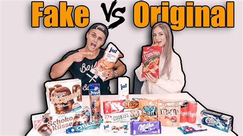 Fake Vs Original S Igkeiten Challenge Gegen Meine Freundin I The