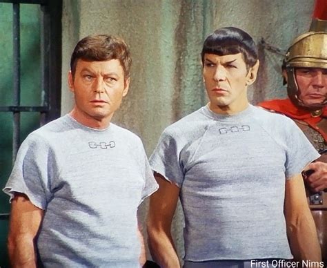 "Bread and Circuses" s2 e25 Star Trek TOS 1968 Leonard Nimoy Spock ...