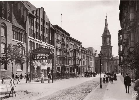 Berlin Photographien 1880 1930 Klosterstrasse Parochialkirche