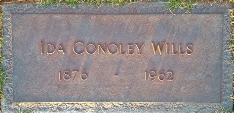 Ida Eudora Conoley Wills 1876 1962 Mémorial Find A Grave