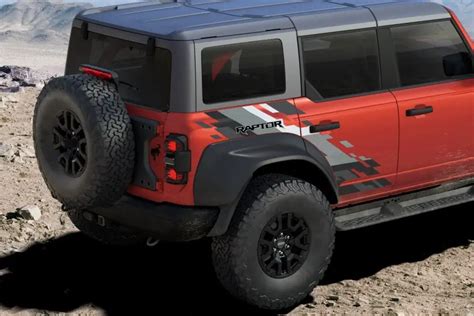 2022 Ford Bronco Raptor Drops Standard Side Graphic