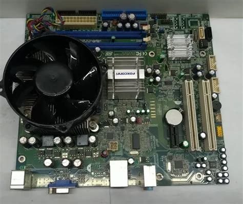 Placa Mãe Foxconn 945gz7mc Lga 775 Ddr2 Core 2 Duo + Cooler | MercadoLivre