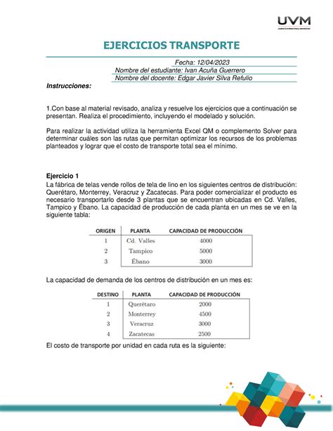 A8 IAG Actividad 8 Investigacion De Operaciones De La Universidad Del