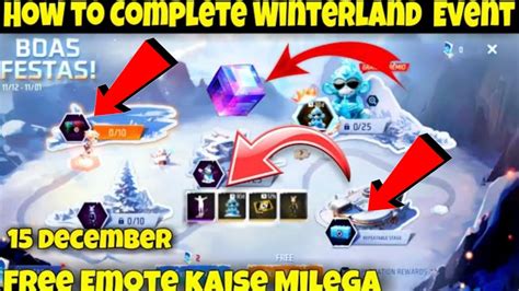 How To Complete Winterland Frostfire Event Free Emote Kaise Milega