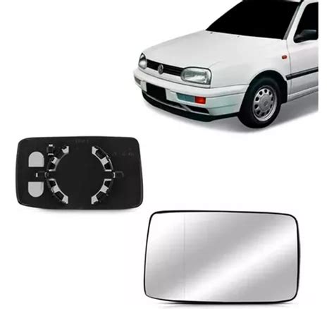 Lente Espelho Retrovisor Golf Placa