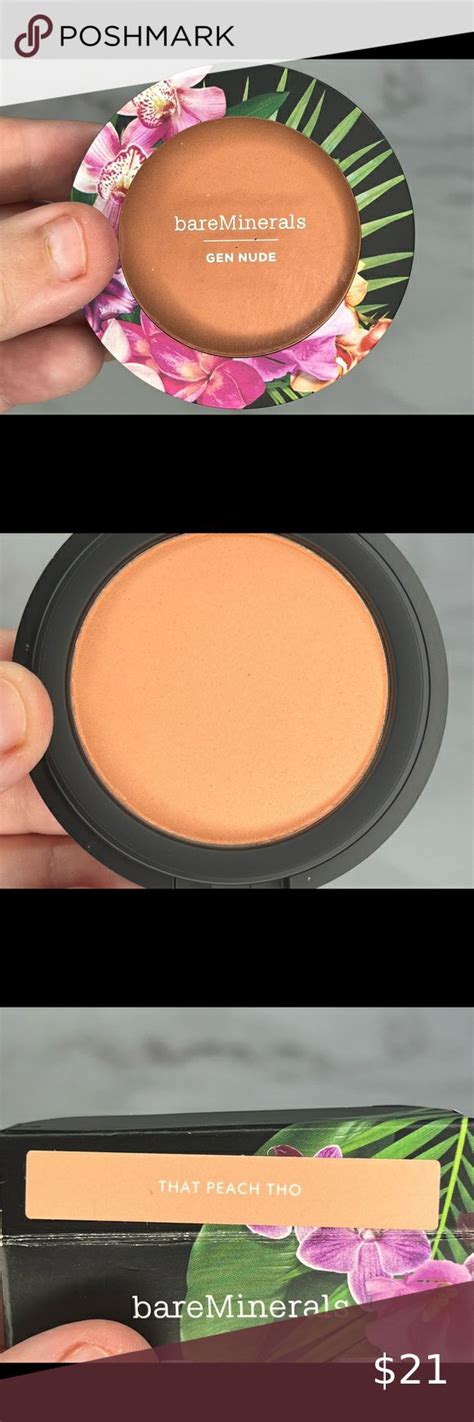 NIB Bareminerals GEN NUDE POWDER BLUSH Blush Nude Bareminerals