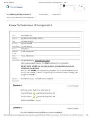 Understanding CC2 Assignment 3 Test Submission And Rhythm Course Hero