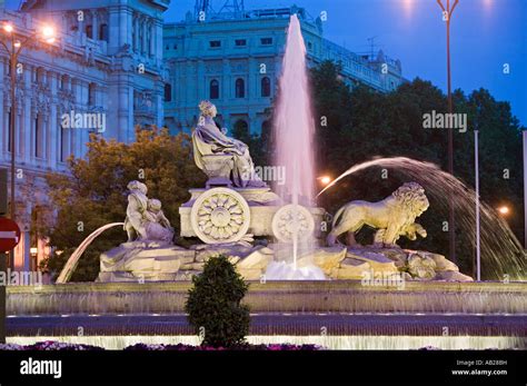 Fountain Goddess Cybele Fuente De Hi Res Stock Photography And Images