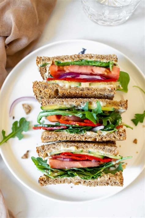 Easy Panera Mediterranean Veggie Sandwich Get On My Plate