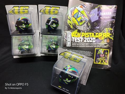 Replika Valentino Rossi Helmet Agv Pista Gp Hobbies Toys