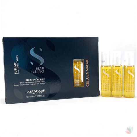 Ampolla Celulas Madres Beauty Genesis Semi Di Lino Alfaparf Disarbel