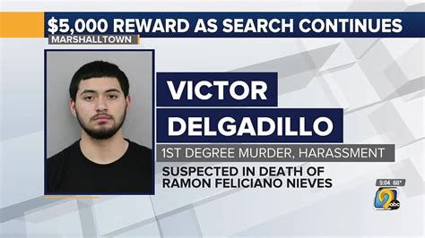 Reward Offered As Marshalltown Police Search For Accused Murder Suspect