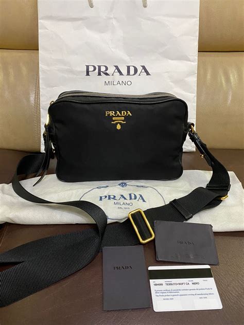 Original Prada Nylon Camera Bag, Luxury, Bags & Wallets on Carousell