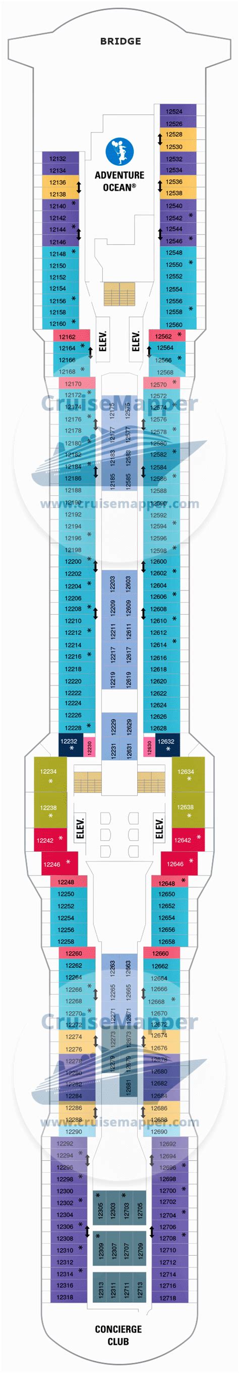 Anthem Of The Seas Deck Plan Cruisemapper