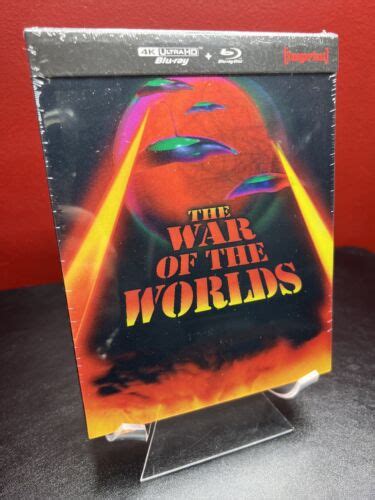 The War Of The Worlds LE CE 3D Lenticular SteelBook 4K UHD Blu Ray