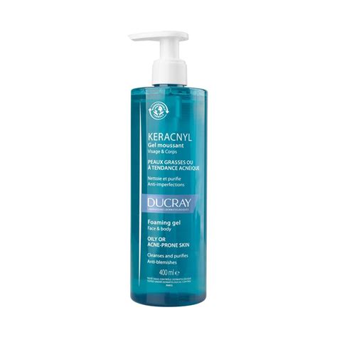 DUCRAY Keracnyl Gel Limpiador 400ml ENVÍO 24HRS