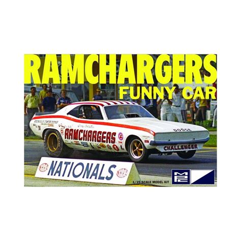 MPC 1/25 Scale Ramchargers Funny Car Plastic Model Car Kit - MPC964 ...