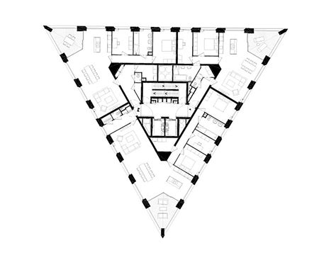 Architecture Triangular Floor Plan | Viewfloor.co