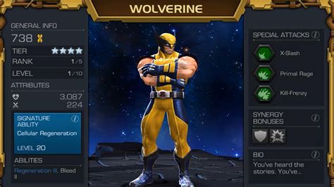 Marvel Contest Of Champions 4 Star Duplicate Wolverine Youtube