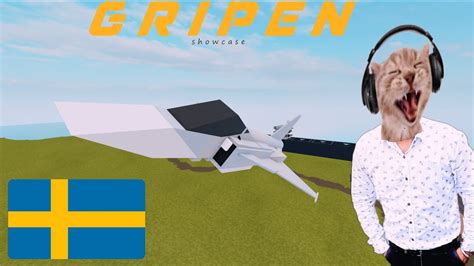 F 39 GRIPEN Roblox Plane Crazy Showcase YouTube