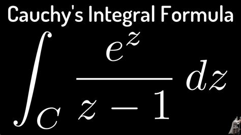 Cauchy S Integral Formula E Z Z 1 On A Square Complex Variables Youtube