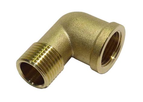 1 2 Inch BSP Brass Elbow MxF Male X Female British Standard Pipe