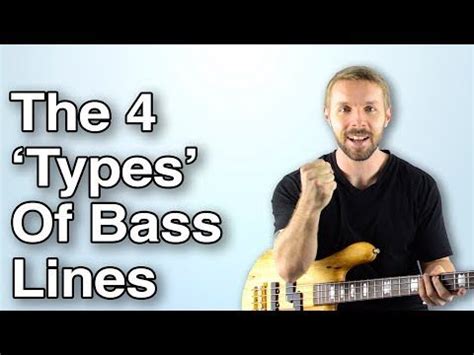 The Only 4 TYPES Of Bass Lines You Ll Ever Need To Create Guitar