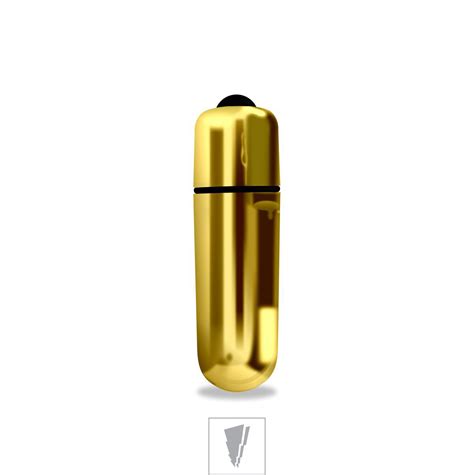 Cápsula Vibratória Power Bullet 5162 Dourado Único Tabuê Sex shop atacado Produtos