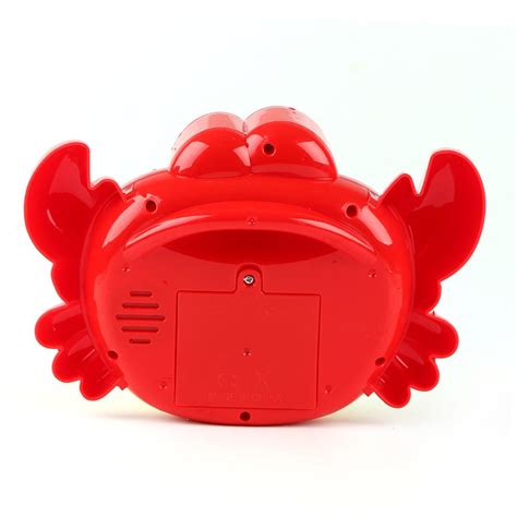 Buy Electric Crab Bubble Machine Bathtub Bubble Maker Light Music Baby