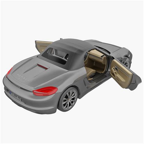 Porsche Boxter S 981 2013 2 3d Model 149 Max 3ds Lwo Obj Ma