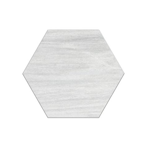 Merceene Vein Cut Hexagon Honed Marble Pera Tile