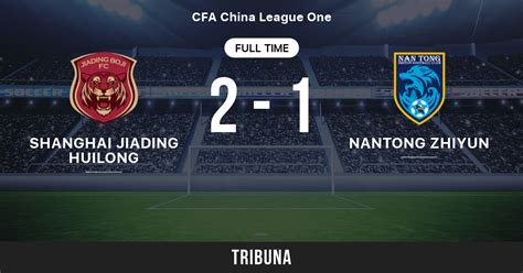 Shanghai Jiading Huilong Vs Nantong Zhiyun Head To Head Statistics