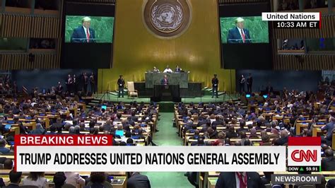 Live Updates President Trumps Speech At The United Nations Cnnpolitics