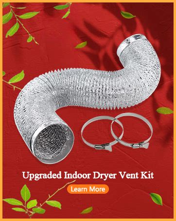 Amazon Upgraded Cenipar Tdidvkzw Indoor Dryer Vent Kit Filter