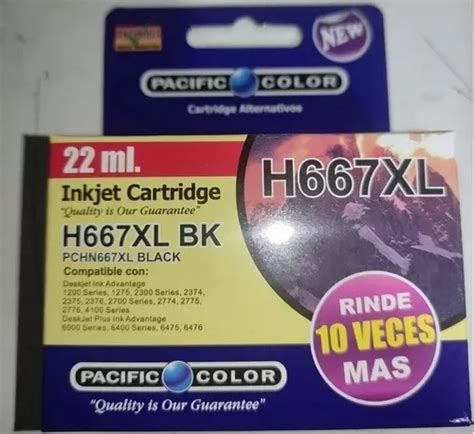 Tinta 667 Xl Alternativa Alto Rendimiento Cuotas sin interés