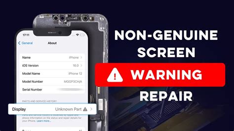 How To Remove IPhone 11 12 Non Genuine Screen Warning By Aftermarket