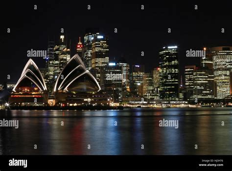 Sydney Opera House Night Stock Photo - Alamy