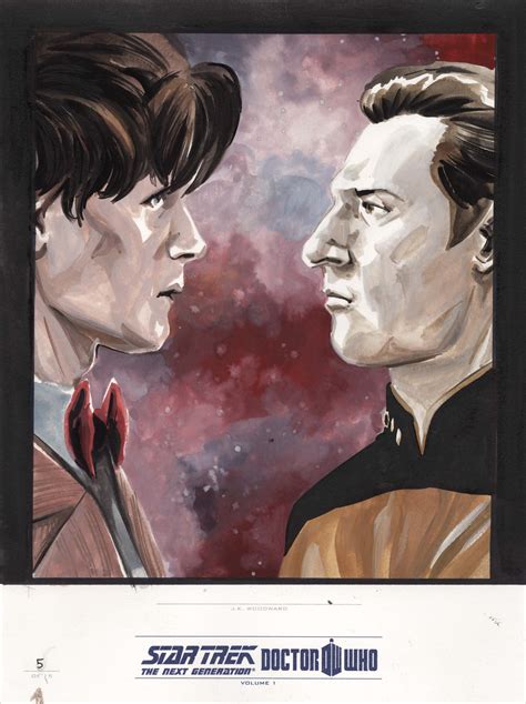 Star Trek Tng Dr Who Assimilation The Th Doctor And Data