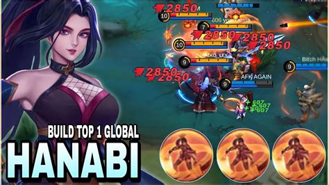 Hanabi Best Build 2023 Unlimited Lifesteal Build Top 1 Global