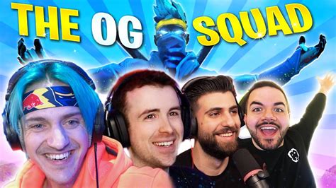 The Og Squad Returns Fortnite W Courage Sypherpk Drlupo Youtube