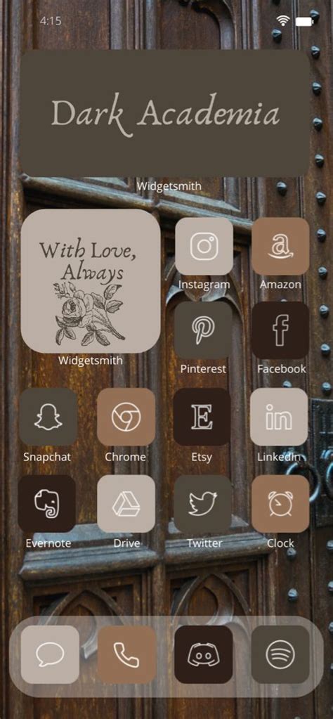 Ios 17 Android Dark Academia Aesthetic 1200 App Icons Pack