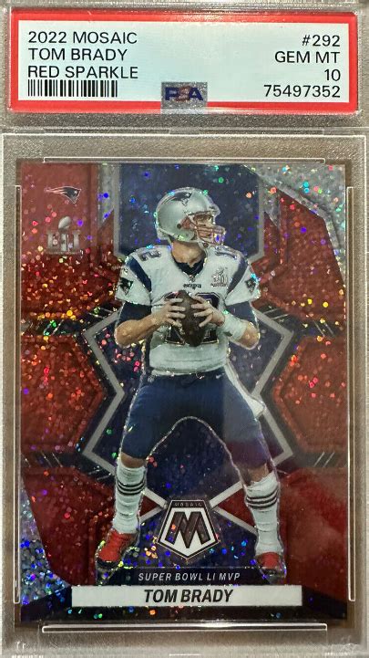 Most Valuable Tom Brady Football Cards